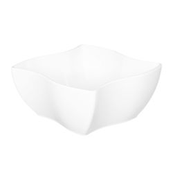 Elite Global Solutions M854-NW Wave 96 oz Melamine Serving Bowl, Display White