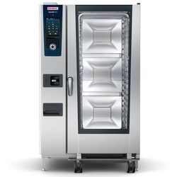Rational ICP 20-FULL E 480V 3 PH Full Size Combi Oven - Boiler Based, 480v/3ph, Stainless Steel