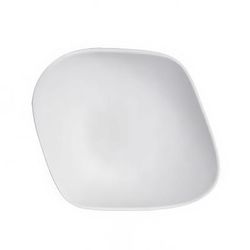 Steelite 7008DD012 1 3/4 qt Irregular Melamine Serving Bowl, Marisol White, Case of 6