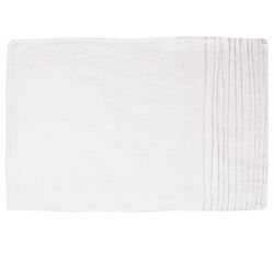 Ritz BMR White Ribbed Terry Cloth Bar Towel, 16" x 19", Dozen