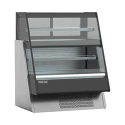 Hydra-Kool KGL-OU-36-S 36" Horizontal Open Air Cooler w/ 4 Levels, 115v, Black