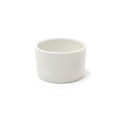 Front of the House ASC012BEP13 2 oz Round Catalyst Canvas Ramekin - Porcelain, White