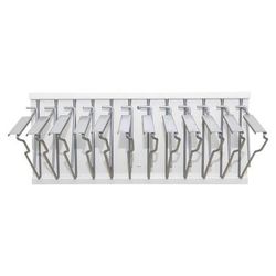 Alpine Industries ADI617-WHI Wall Mount Blueprint Pivot Rack, White