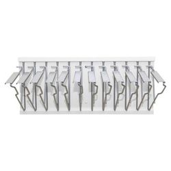 Alpine Industries ADI617-WHI Wall Mount Blueprint Pivot Rack, White