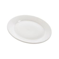 Churchill ZCAPO61 6 3/4" Round Art de Cuisine Plate - Porcelain, White