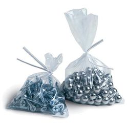 LK Packaging 10F-2124 Open Ended Flat Food Storage Bag - 21" x 24", Poly, Clear, Case of 1000