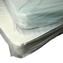 LK Packaging KP88 King Size Mattress Bag w/ Vent Holes - 90"L x 76"W x 14" SG, 4 mil Heavy Duty LDPE, Clear, Case of 25