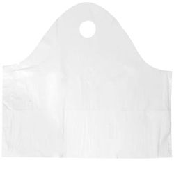 LK Packaging TO242011 Poly Take-Out Bag w/ Handles - 24" x 20" x 11", White