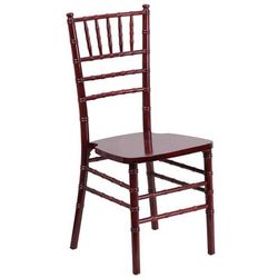 Flash Furniture XS-MAHOGANY-GG Chiavari Chair - Acacia Wood, Mahogany