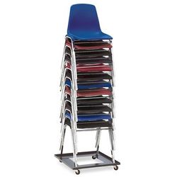 National Public Seating DY81 Stacking Chair Dolly w/ (10) Chair Capacity for Series 9100 Chairs