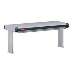 Hatco GR2AHL-36D3 240 39 1/2" High Watt Strip Warmer - Double Rod, Remote Control Required, 120/240v/1ph, Silver