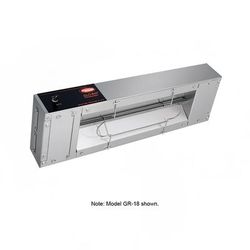 Hatco GR-36 208 36" Standard Watts Infrared Strip Warmer - Single Rod, 1 Built In Toggle Control, 208v/1ph, 575W, Silver (Cord & Plug Not Included)