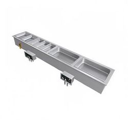 Hatco HWBI-S3M 2401 Drop-In Hot Food Well w/ 3 Full Size Pan Capacity, 240v/1ph, Stainless Steel
