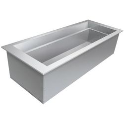 Hatco IWB-S2 48 1/8" Drop-In Cold Well w/ 2 Pan Capacity, Ice Cooled, Stainless Steel