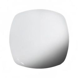 Cameo China 712-71N 7 1/4" Square Coupe Plate - Ceramic White, Case of 24