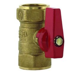 T&S AG-7F 1 1/4" Gas Appliance Connector w/ Gas Ball Valve