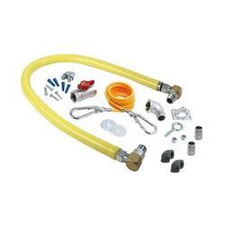 T&S HG-2D-36SK-FF 36" SwiveLink Gas Hose w/ Cable Kit - 3/4" NPT
