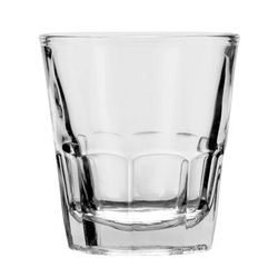 Anchor Hocking 799U 9 oz Rocks Glass - New Orleans, 3 Dozen, Clear