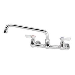 Splash SPL810L-12 Splash Mount Faucet w/ 10" Swing Spout & Lever Handles