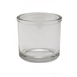Winco CJ-7G Round 7 oz Condiment Jar - Clear