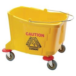 Winco MPB-36B 36 qt Replacement Bucket Only for MPB-36, Yellow