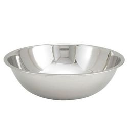 Winco MXBT-2000Q 20 qt Mixing Bowl - Stainless, Silver