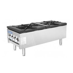 Turbo Air TASP-18S-D 2 Burner Stock Pot Range, Convertible, Gas Type: Convertible