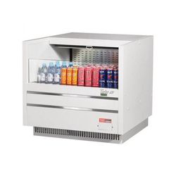Turbo Air TOM-36UC-W-N 36 1/4" Drop In Open Air Cooler w/ 1 Level, 115v, Low Profile, White