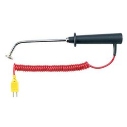 Comark SK42M Surface Probe w/ 45 Crank & 39" Curly Lead, Type K, 45 Degree Crank, 1 Meter Curly Lead