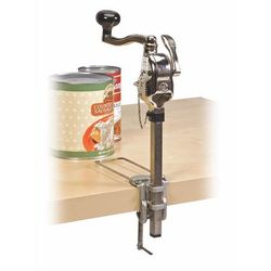 Nemco 56050-2 Compact Can Opener Under Clamp Gearless Drive 10 Can Capacity Stainless Steel Aluminum