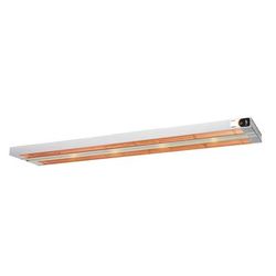 Nemco 6150-36-DL-240 36" Infrared Strip Warmer - Double Rod, 1 Built In Toggle Control, 240v/1ph