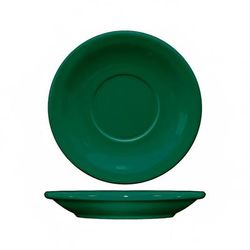 ITI CA-2-G 6" Round Cancun Saucer - Ceramic, Green