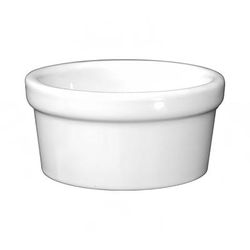 ITI RAM-35-EW 3 1/2 oz Ramekin - Porcelain, European White