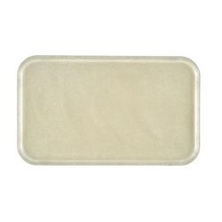 Cambro 1220D101 Rectangular Dietary Tray - For Patient Feeding, 12" x 20", Antique Parchment, Fiberglass, Beige