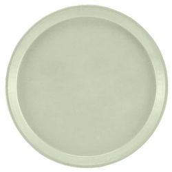 Cambro 1400429 14" Round Serving Camtray - Fiberglass, Key Lime, Green