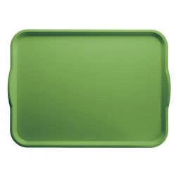 Cambro 1418H113 Rectangular Camtray Dietary Tray - 14" x 18", Fiberglass, Lime Ade, Limeade, Green
