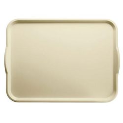 Cambro 1520H537 Rectangular Camtray w/ Handles - 15" x 20", Fiberglass, Cameo Yellow