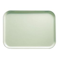Cambro 46429 Fiberglass Camtray Cafeteria Tray - 6"L x 4 1/4"W, Key Lime, Green