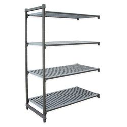 Cambro CBA216072V4580 Camshelving Basics Vented Add-On Shelf Kit - 4 Shelves, 60"L x 21"W x 72"H