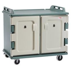 Cambro 20 Tray Ambient Meal Delivery Cart - Blue, MDC1418S20401