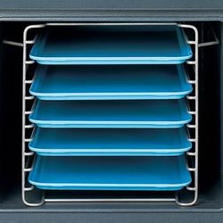 Cambro MDC24R Wire Rack for MDC24 & MDC24F Beverage Service Cart, Silver