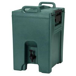 Cambro UC1000519 10 1/2 gal Ultra Camtainer Insulated Beverage Dispenser, Kentucky Green