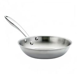 Browne 57 24093 9 1/2" Stainless Steel Frying Pan w/ Hollow Metal Handle