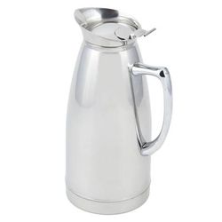 Bon Chef 4052 32 oz Stainless Steel Pitcher, Insulated, Silver