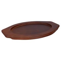Bon Chef 82060 Wood Underliner for Sizzle Plate, 8 3/4 x 12 3/4", Brown, 1.5 in