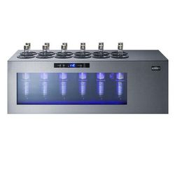 Summit STC12 36" 1 Section Countertop Commercial Wine Cooler w/ 1 Zone - 12 Bottle Capacity, 115v, 115 V, Silver