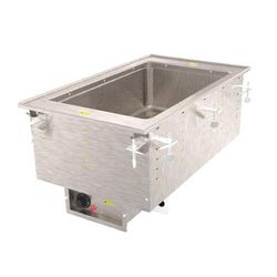 Vollrath 3646610 Drop-In Hot Food Well w/ (1) Full Size Pan Capacity, 120v, Stainless Steel