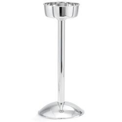Vollrath 47611 23 5/8" Wine Bucket Stand - Stainless Steel, Mirror Finish, Weighted Base, Silver