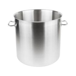 Vollrath 47725 53 qt Intrigue Stainless Steel Stock Pot - Induction Ready, 53 Quart