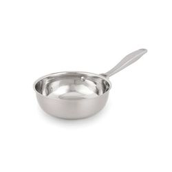 Vollrath 47791 2 qt Intrigue Stainless Steel Saucier w/ Hollow Metal Handle - Induction Ready, 2 Quart